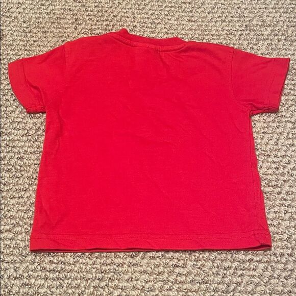 NHL Flames Infant Red Tee with Logo and Text - Picture 6 of 8